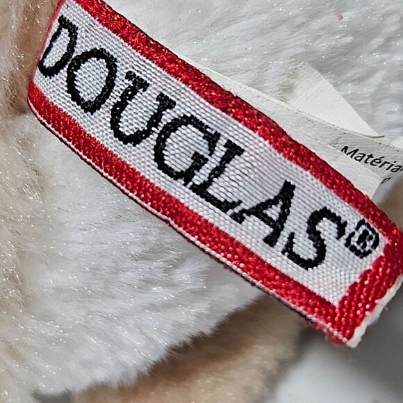 Douglas Cuddle Toy Barn Owl 7 inch Plush Bird Brown White Stuffed Animal - Picture 4 of 6